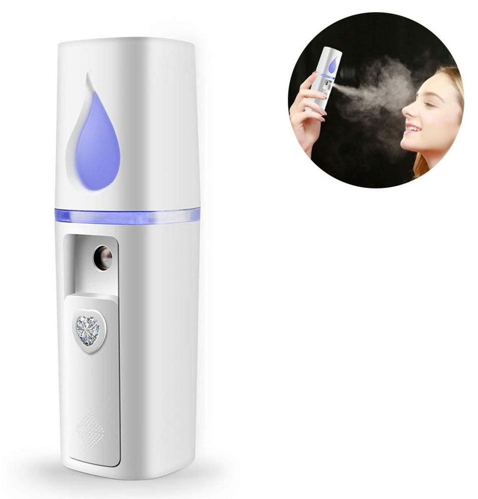 Tragbarer Nano-Gesichtsvernebler, Mini-Gesichtsdampfer mit Produktbild 