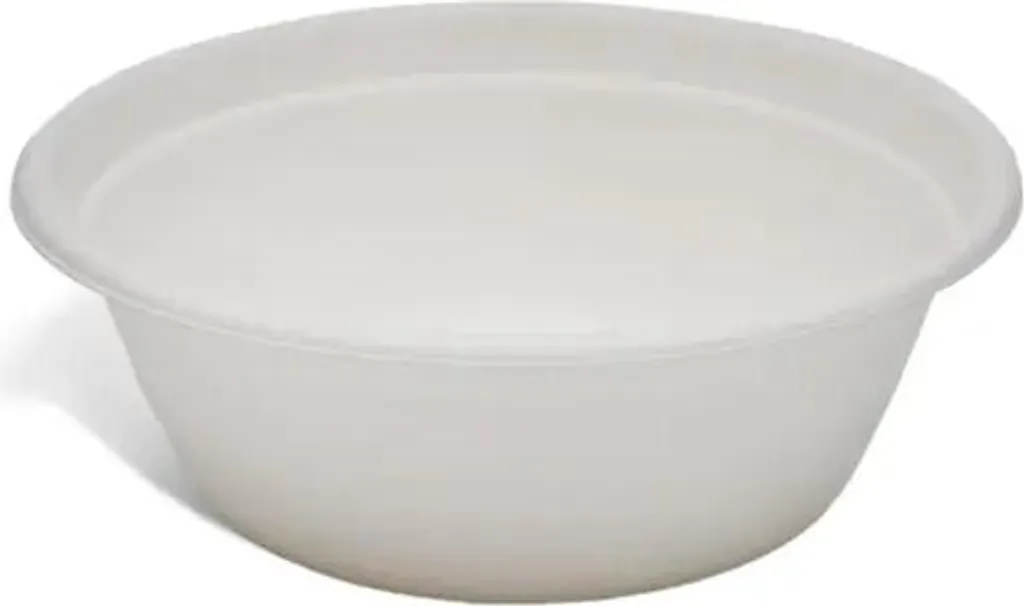 Bol en canne à sucre 1300 ml - Lot de 50 saladiers biodégradables