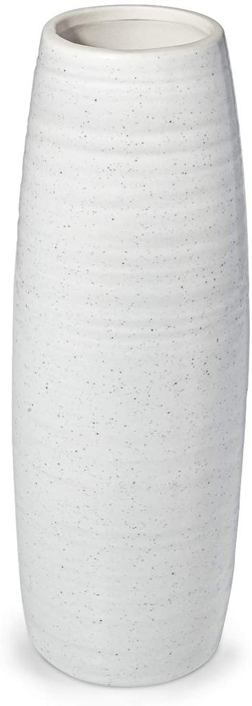 57cm D 19cm weiß konisch rund Keramik Formano Deko Bodenvase WELLE H 