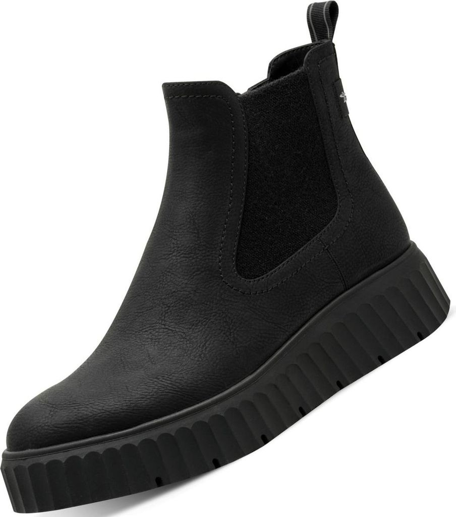 Tamaris Damen Stiefeletten 1-25420-45 001 Farbe: Schwarz Produktbild 