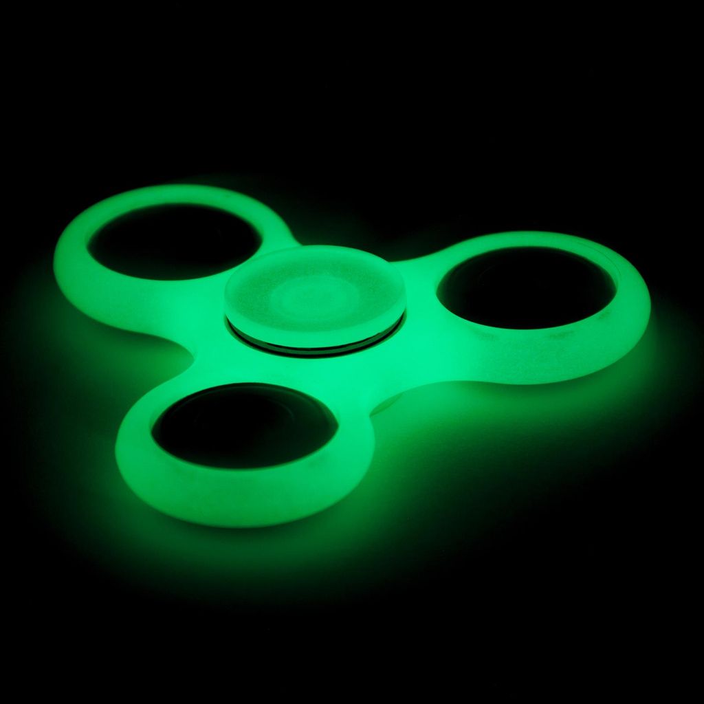 Fidget Spinner im Dunkeln leuchtend Konzentrations Toy 