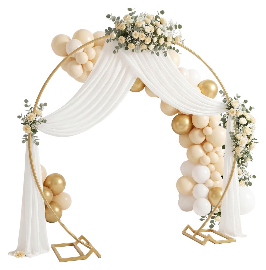 Arche à ballons Relaxdays, en métal, pour mariage, Image du produit 