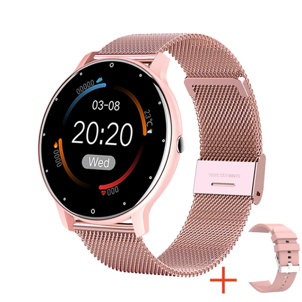 TPFNet Smartwatch mit Milanaise Armband +