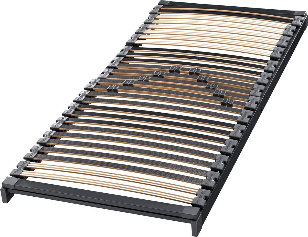 Badenia Buchenholzrahmen Ergo 28 - unverstellbarer 7 Zonen Lattenrost