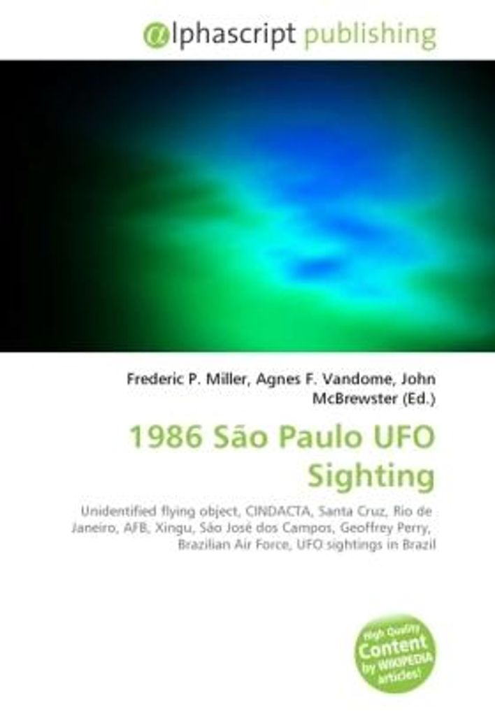 1986 São Paulo UFO Sighting