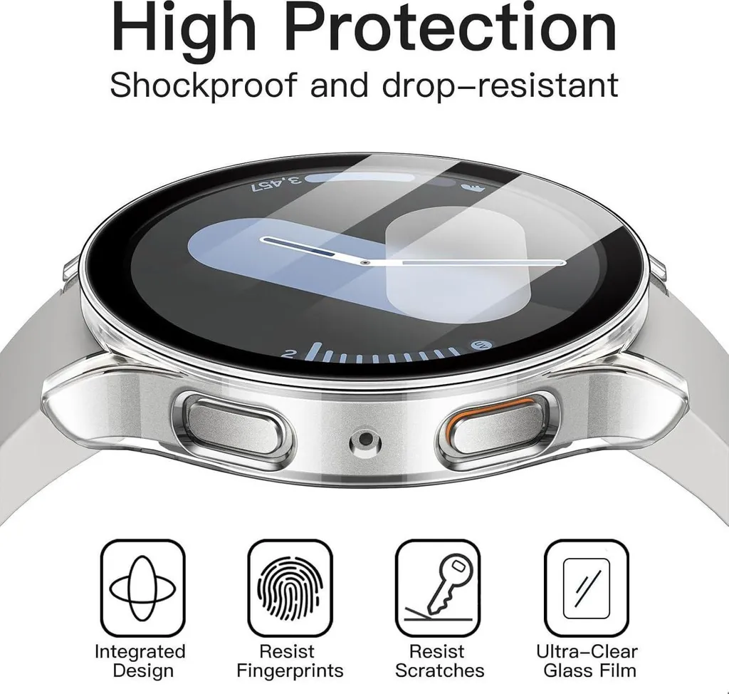 Offerta Custodia + Pellicola Galaxy Watch 7 44mm: Protezione Totale - 5