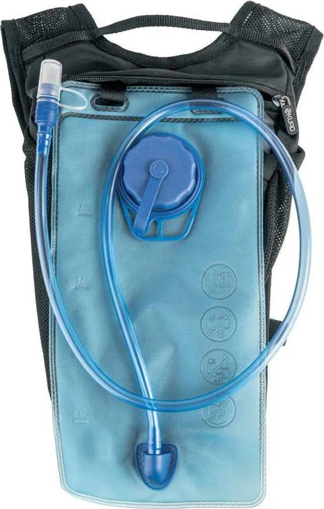 Sac à dos d'hydratation avec poche à eau 2L Skuad Trail et Course
