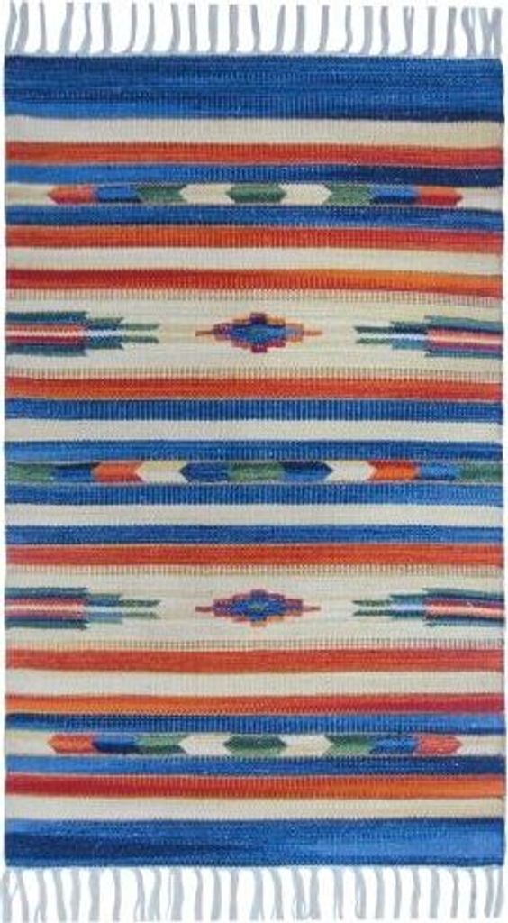 Kelim Country 182 blue (60x90 cm) Produktbild 