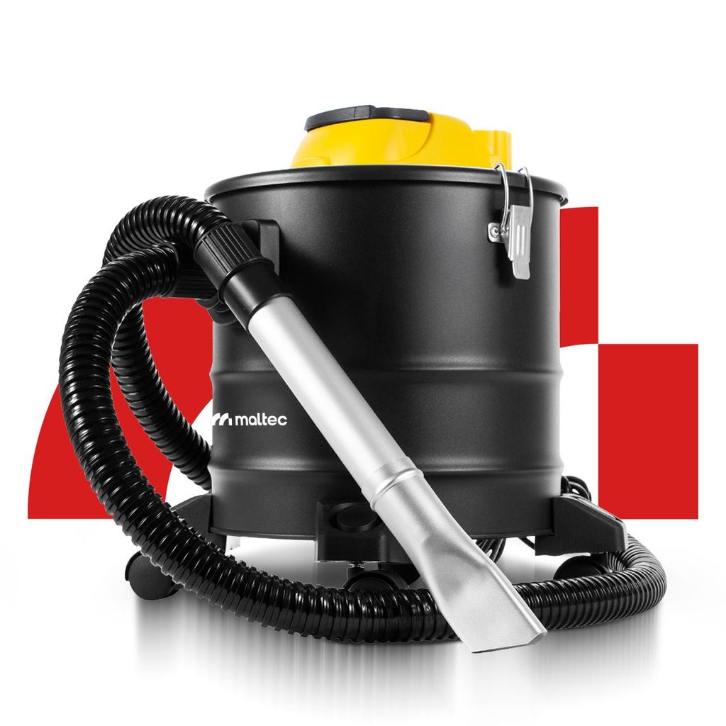 Industriestaubsauger 1800W Aschesauger Kaminsauger MalTec Produktbild 