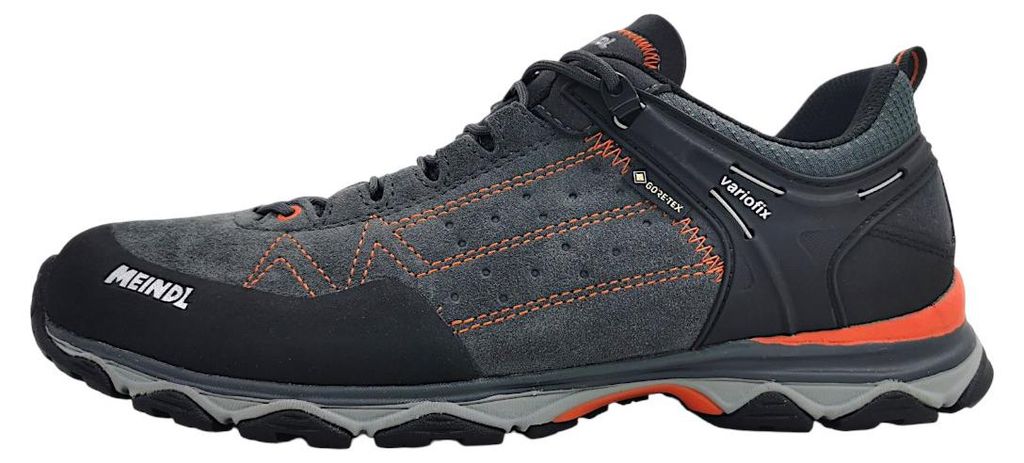 Meindl Ontario GTX Sportschuhe Herren Outdoorschuhe Wanderschuh Grau Freizeit, Schuhgröße:EUR 45 | UK 10.5