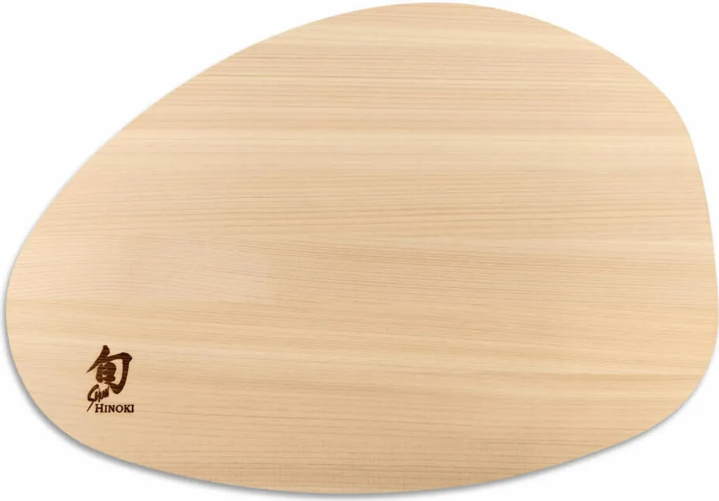 Kai Shun Hinoki DM-0812: Il Tagliere Ovale M per Coltelli Giapponesi - 1