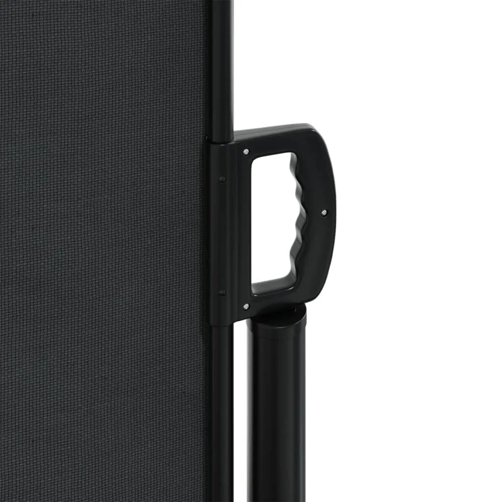 VidaXL Tenda Laterale 100x500 cm Nera - Privacy e Protezione Vento - 9