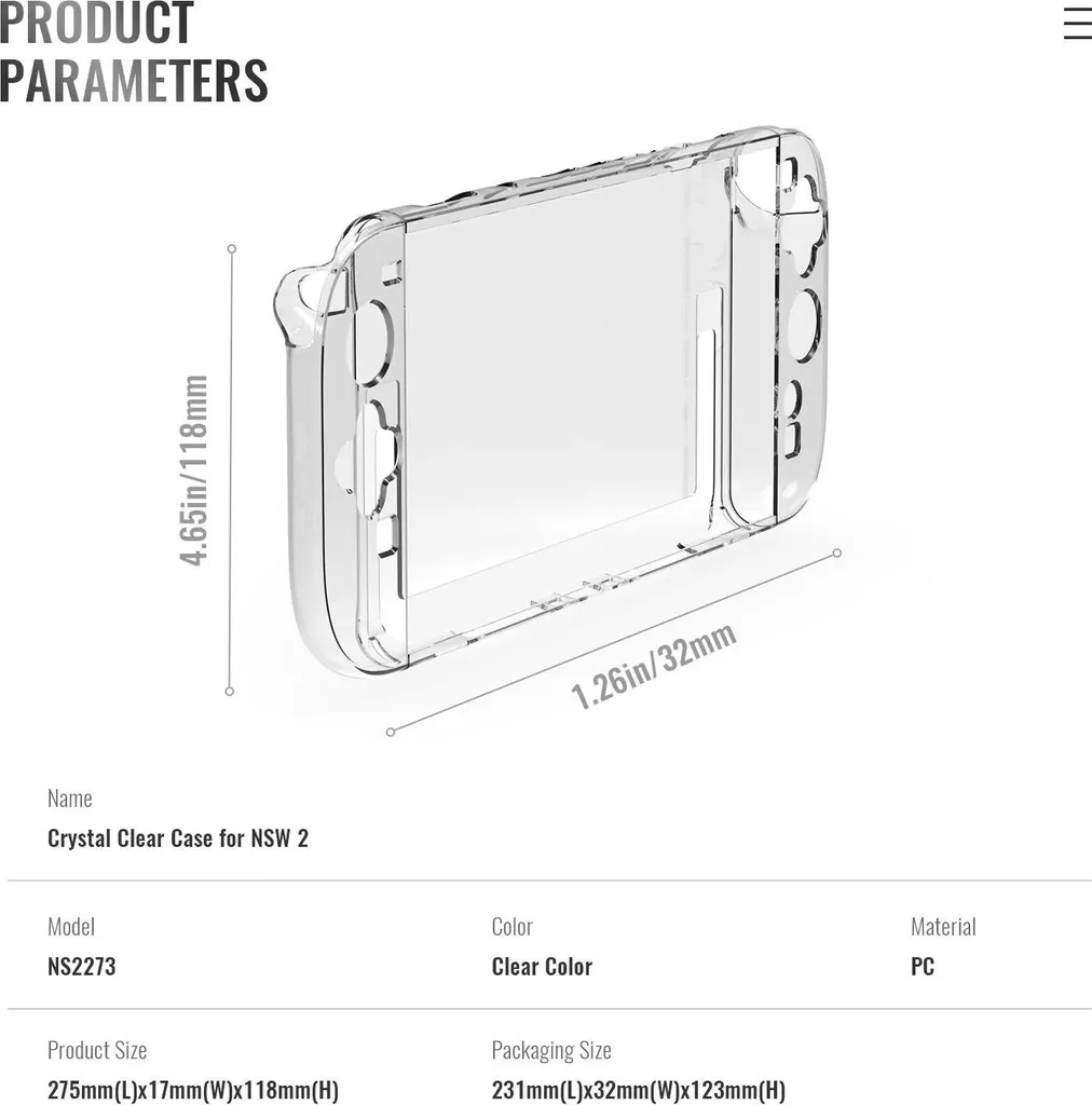 Coque de protection rigide NS2273 argentée avec découpes précises - 5