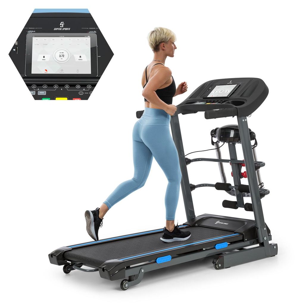 Capital Sports Pacemaker F120 Laufband für Zuhause Klappbar Produktbild 