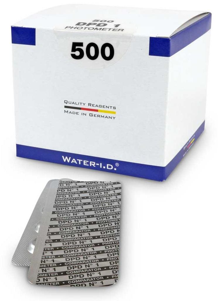 500 Stk. DPD 1 Photometer Tabletten (1 Karton) Produktbild 