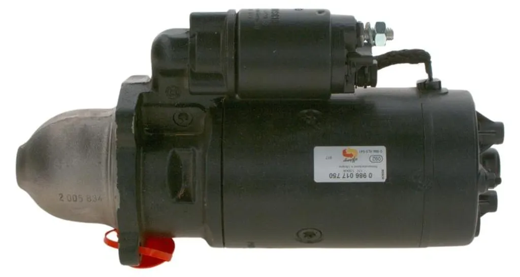 Démarreur BOSCH 0 986 017 750 de 3 kW pour Camion Volvo F4 en 12V