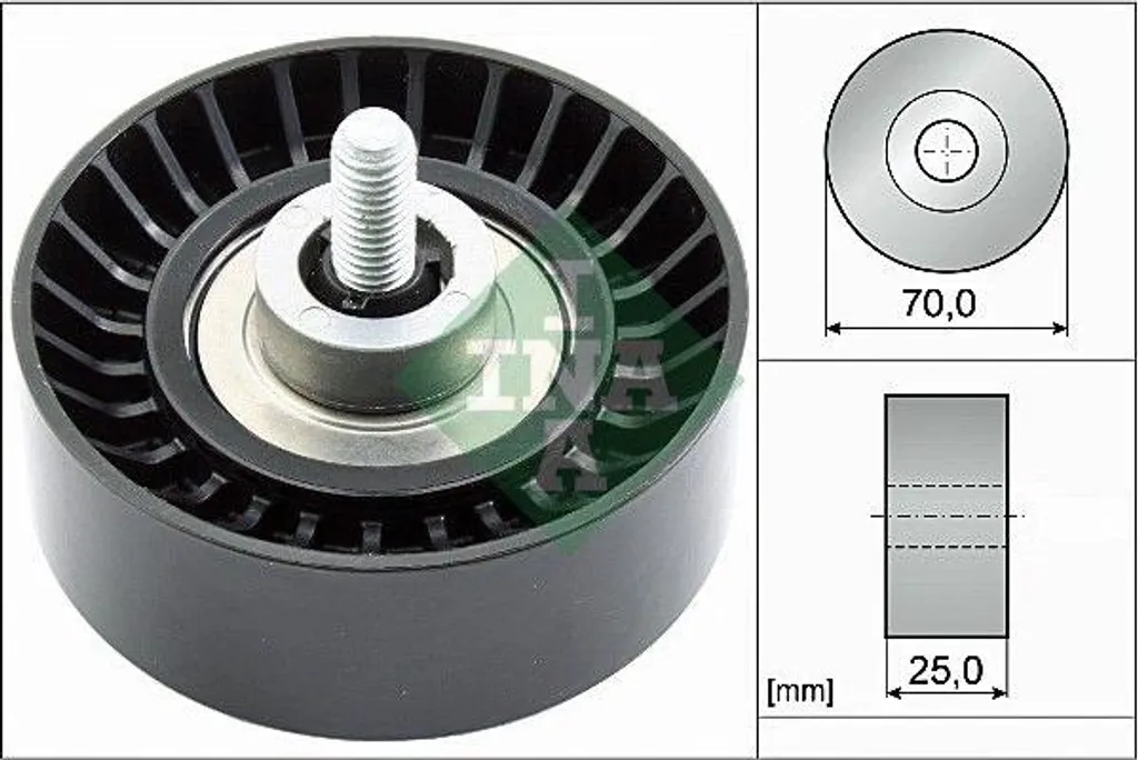 INA 532 0655 10 Cuscinetto Rinvio Cinghia OE 1685619 - Qualità