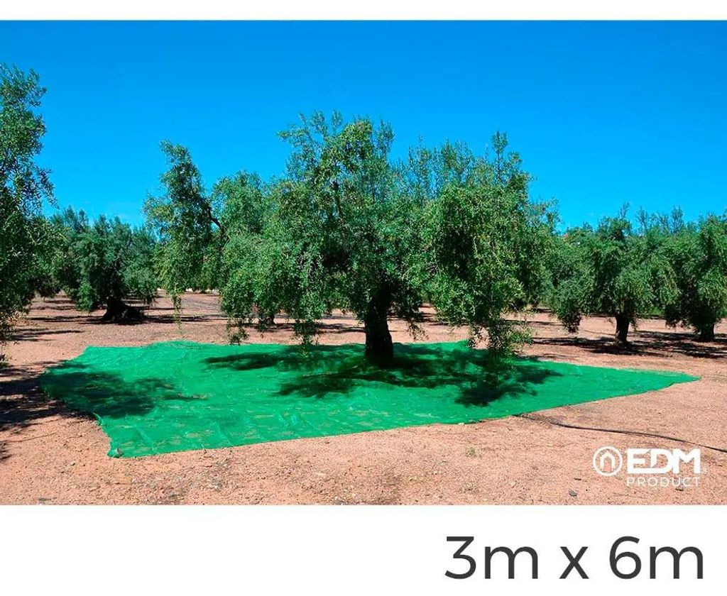 Manteau Pour La Collecte Des Fruits 3x6m Couleur Verte Image du produit 