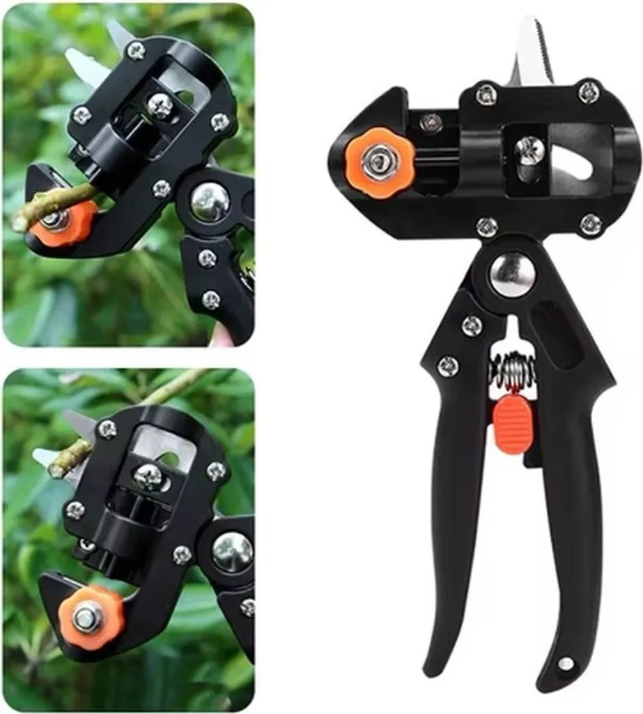 Forbice Innesto Professionale KP36854 Nera - Design Ergonomico e SK5 - 4