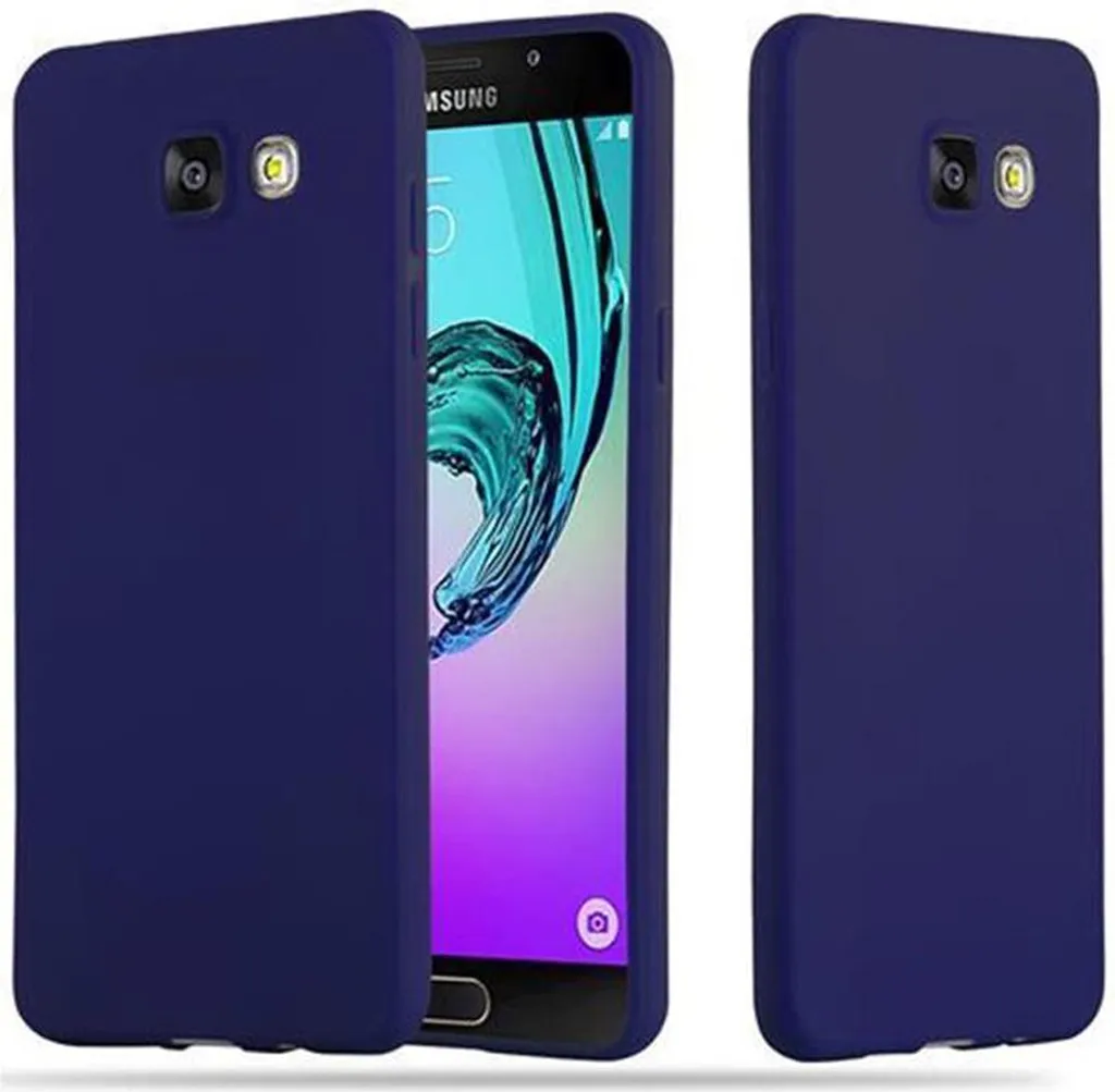 Cover Cadorabo Blu per Samsung A5 2016 - Custodia TPU Sottile