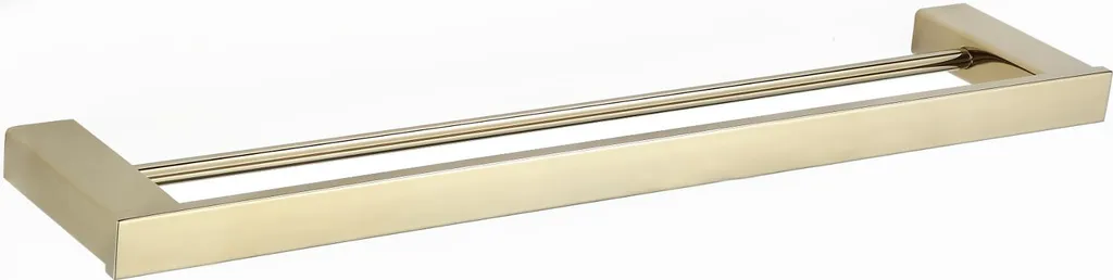 Porte-serviettes double Pavo doré 7030425-50 : élégance et design chic