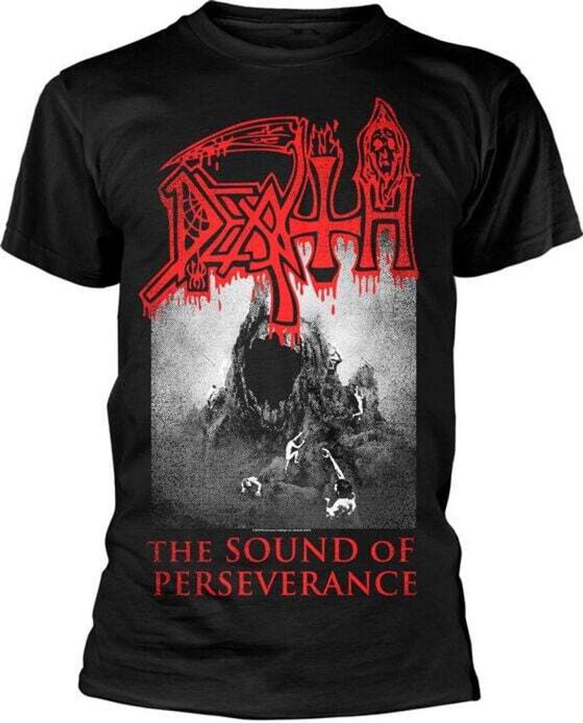 Death T-Shirt Herren Sound Of Perseverance schwarz S