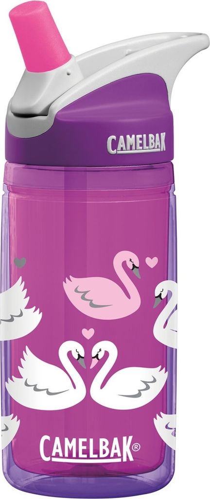 Camelbak Kinder Trinkflasche Isoliert Eddy 400 ml , Purple Swans - Lila