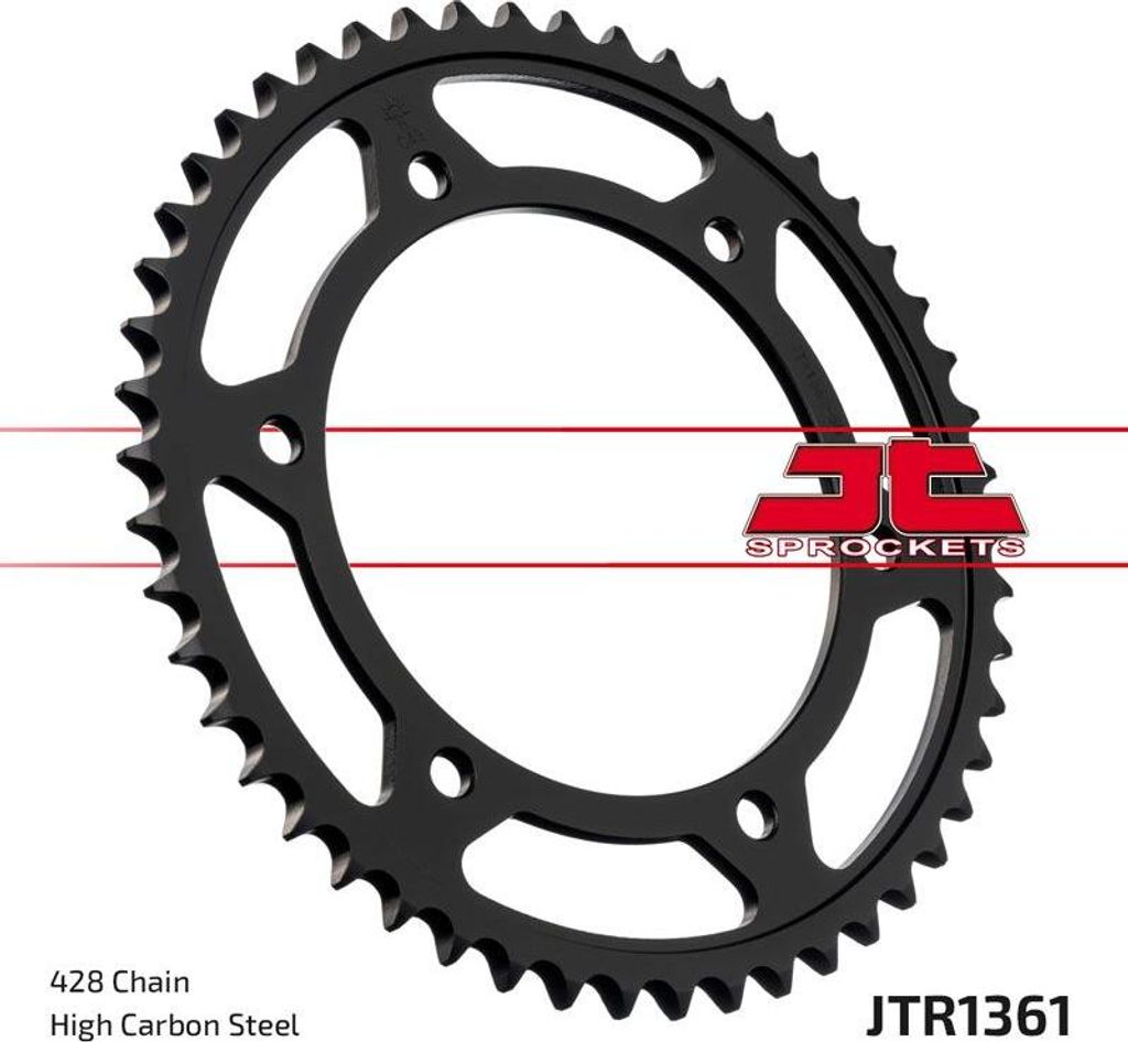 Jt Hinteres Ritzel 260 50 Für Honda Xlr 250 Baja '88-94' (26050Jt) (Chain428)
