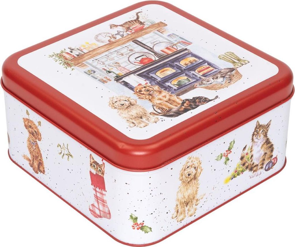 Wrendale Designs festliche Keksdose X-Mas Country Kitchen
