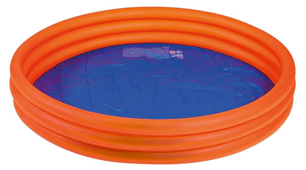 HAPPY PEOPLE® 77712 HAPPY PEOPLE® Planschbecken orange/blau Immagine del prodotto 
