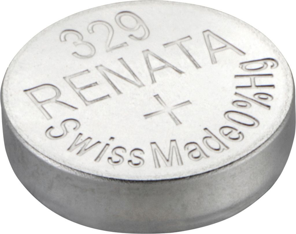 RENATA Knopfzelle 329, 37mAh, Silberoxid Produktbild 