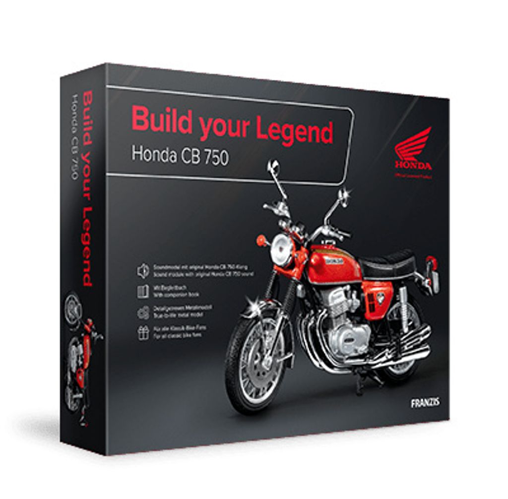 Franzis Verlag Honda CB 750, Model motocyklu, Montážní Obrázek produktu 
