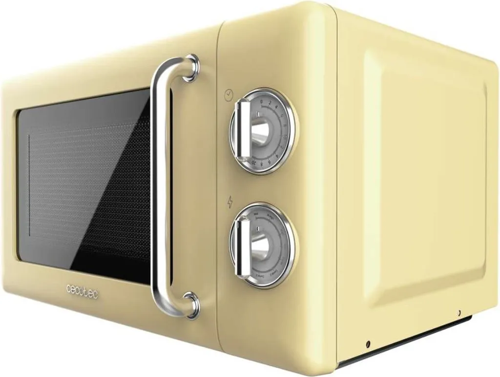 Micro-ondes avec Grill et Commandes Digitales Cecotec 3110 Jaune 20L - 2