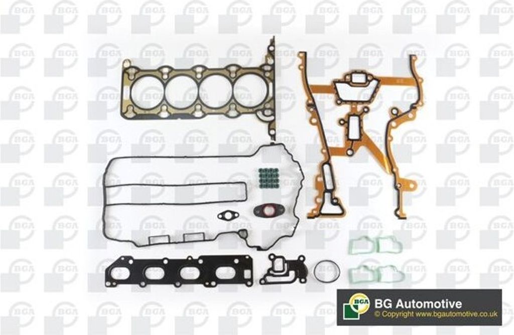 BGA HK0758 Zylinderkopf Dichtungssatz für OPEL Corsa D Schrägheck (S07) Corsa C Schrägheck (X01) Meriva A (X03) Astra H Caravan (A04) Astra G CC