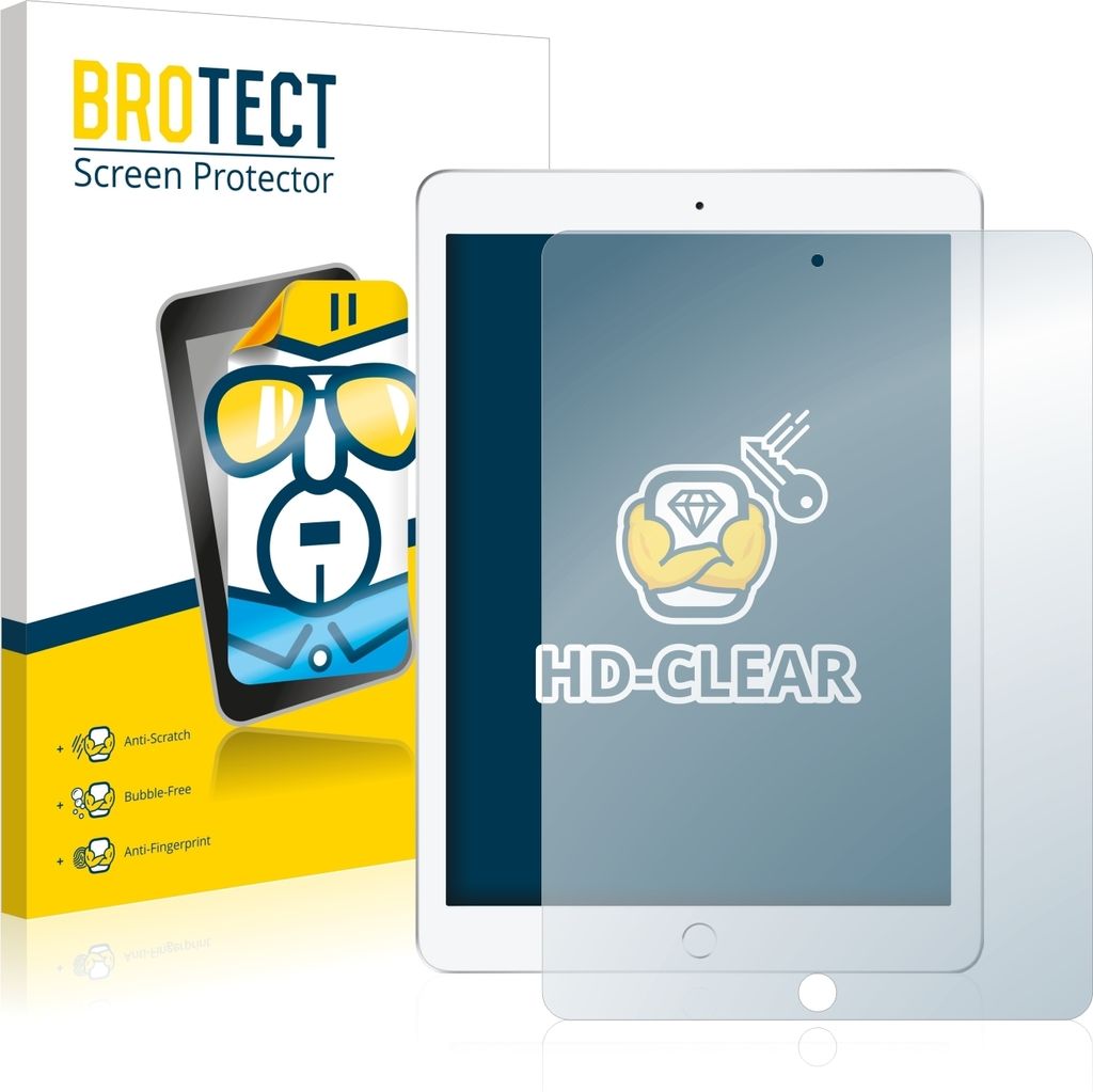 2x Für Apple iPad Air / Air 2 / Pro (9.7) Schutzfolie BROTECT Displayschutz Display Schutz Folie Klar Transparent