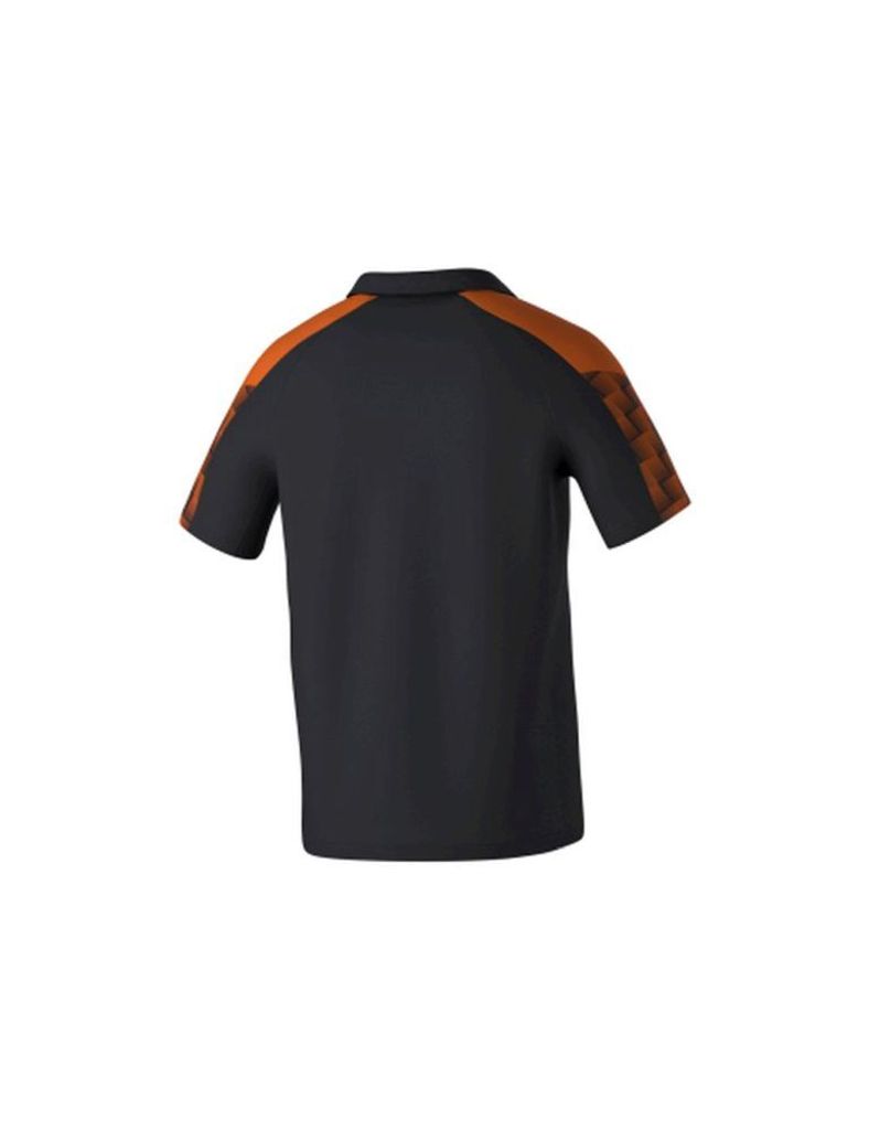 Erima Evo Star Poloshirt Schwarz/Orange
