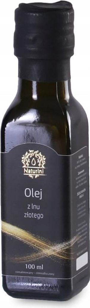 Olej lniany dr Budwig ZŁOTY 100ml od Naturini Zdjęcie produktu 