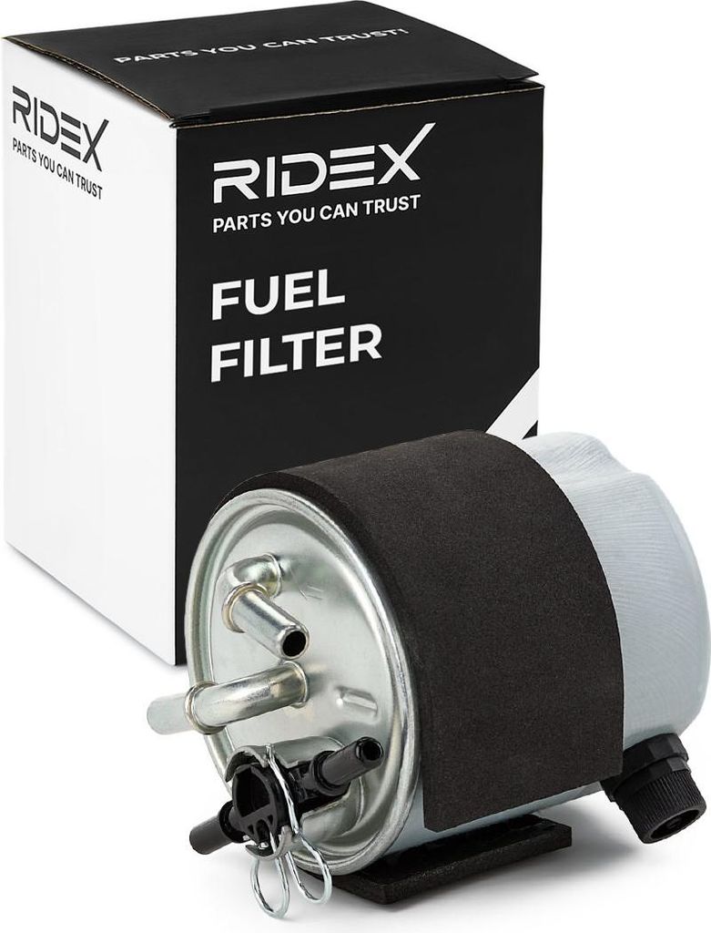 Kraftstofffilter RIDEX 9F0110 für NISSAN Qashqai / Qashqai Produktbild 