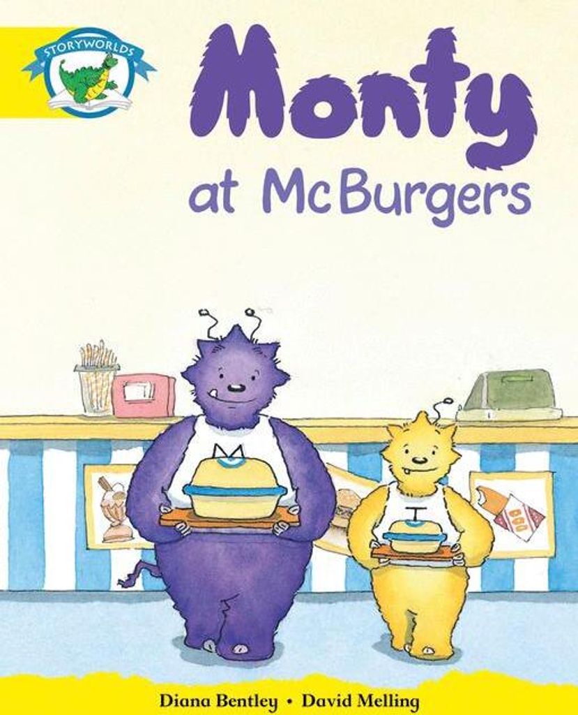 Literacy Edition Storyworlds Stufe 2, Fantasiewelt, Monty bei McBurgers