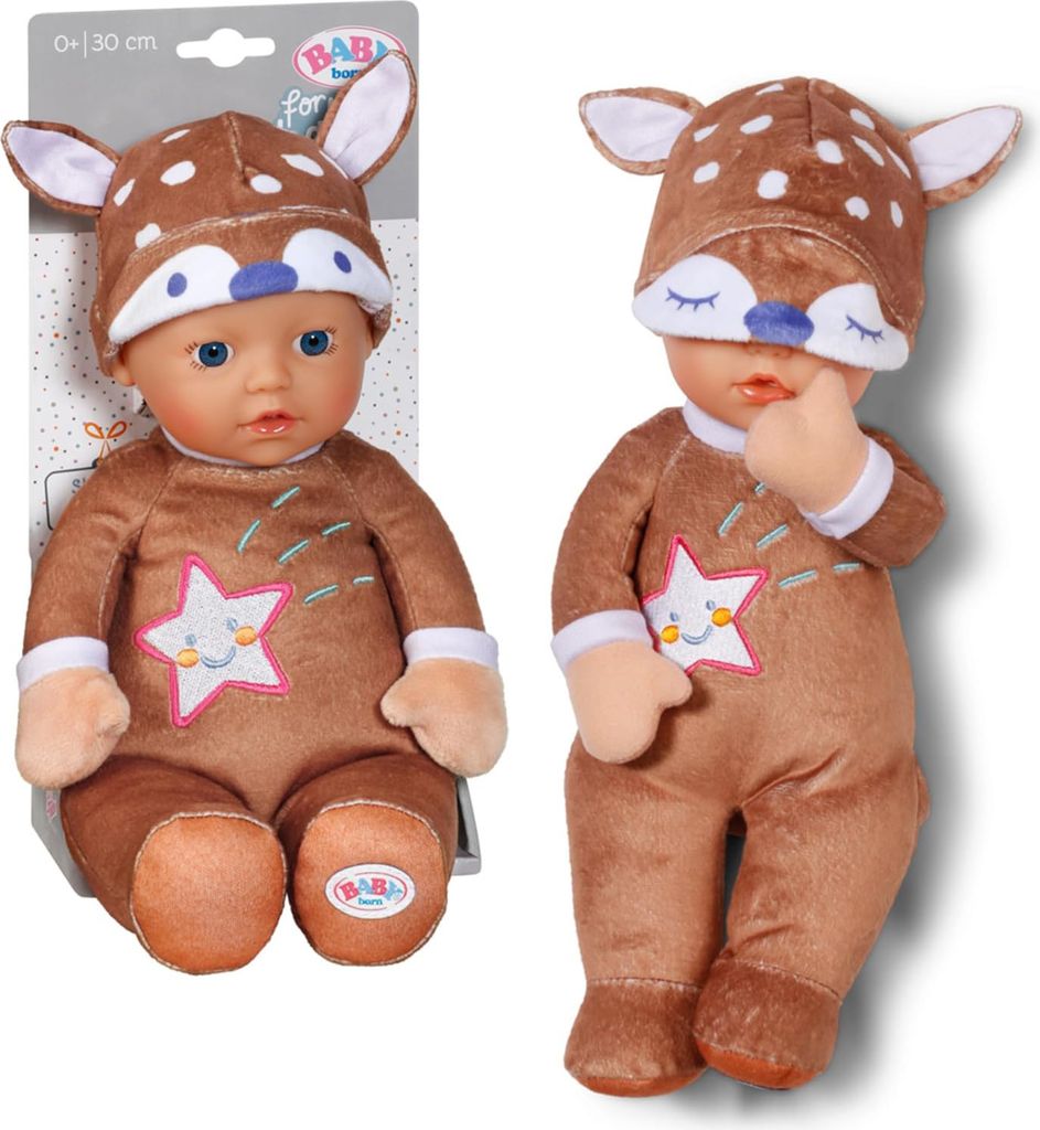 Zapf Creation 836552 - BABY born pre deti Sleepy Reh 30cm Obrázok produktu 
