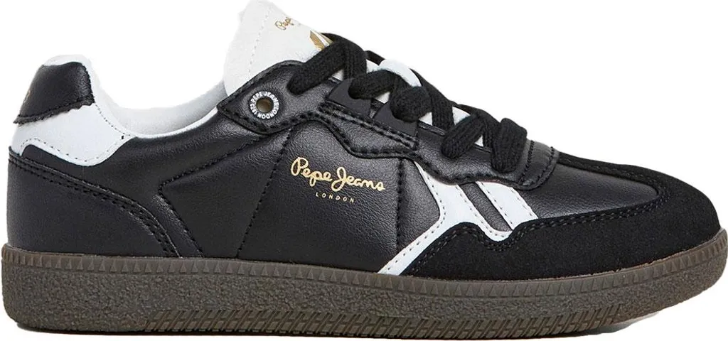 Chaussure de Sport Garçon Pepe Jeans Ball One 37 Noir - Idéal pour l'École