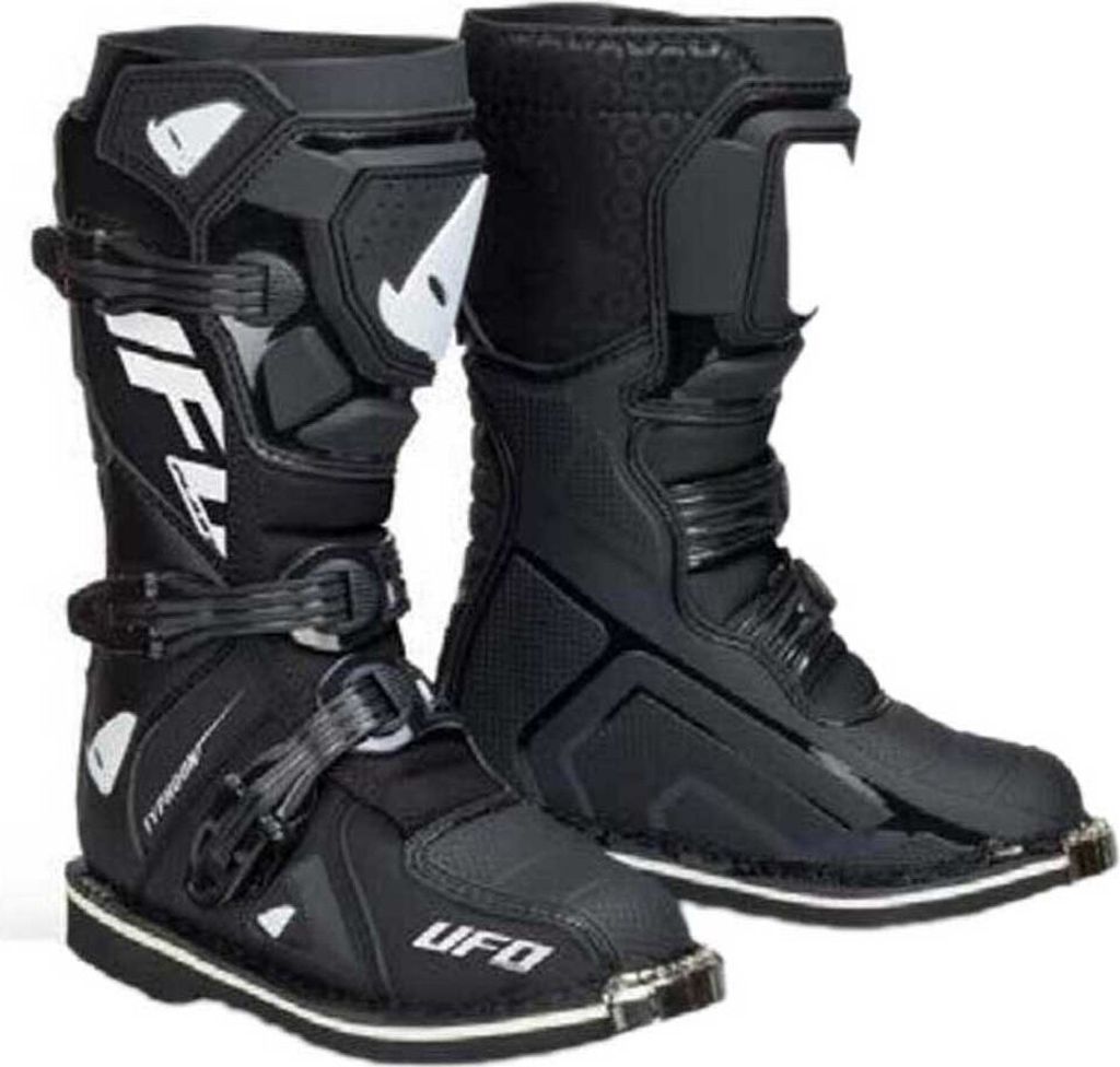 UFO Plast Boot Typhoon Kinderstiefel UFO Typh Schwarz Gr. 37