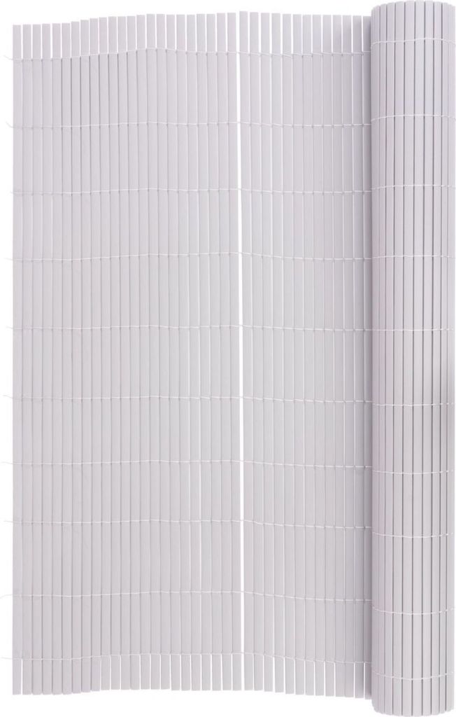 FI-CHI – Premium Sichtschutzmatte | Zaun | Sichtschutz | PVC- Sichtschutzmatte | Gartensichtschutz für Garten und Balkon aus Weide | Höhe 1 m |...
