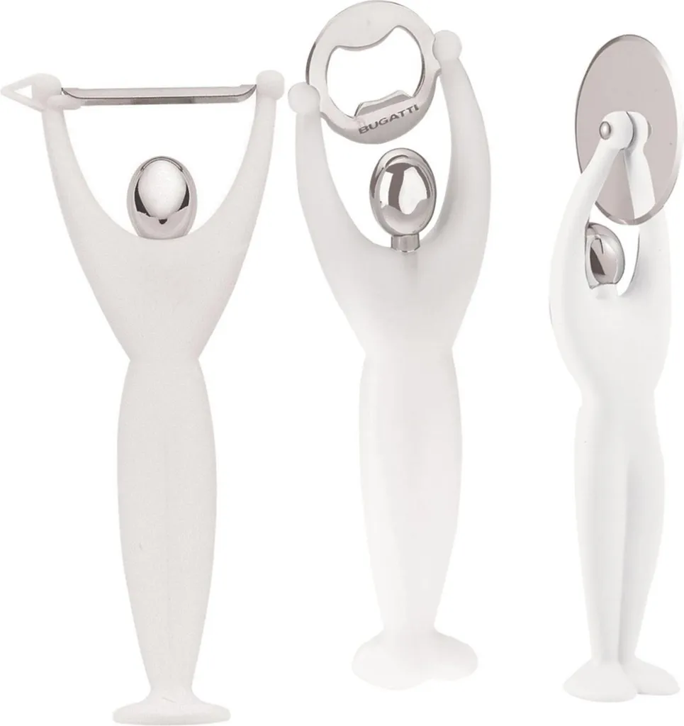 Bugatti Set Utensili Gym 106963 Acciaio e Design | Casa Bugatti Italy