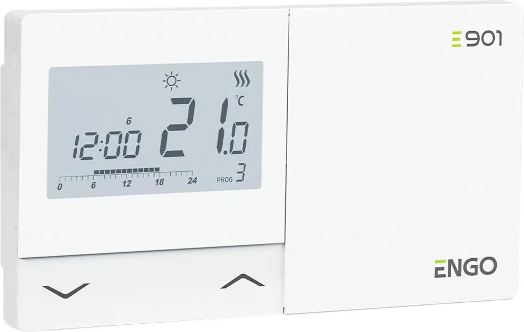 ENGO E901 Régulateur de température programmable blanc haute précision