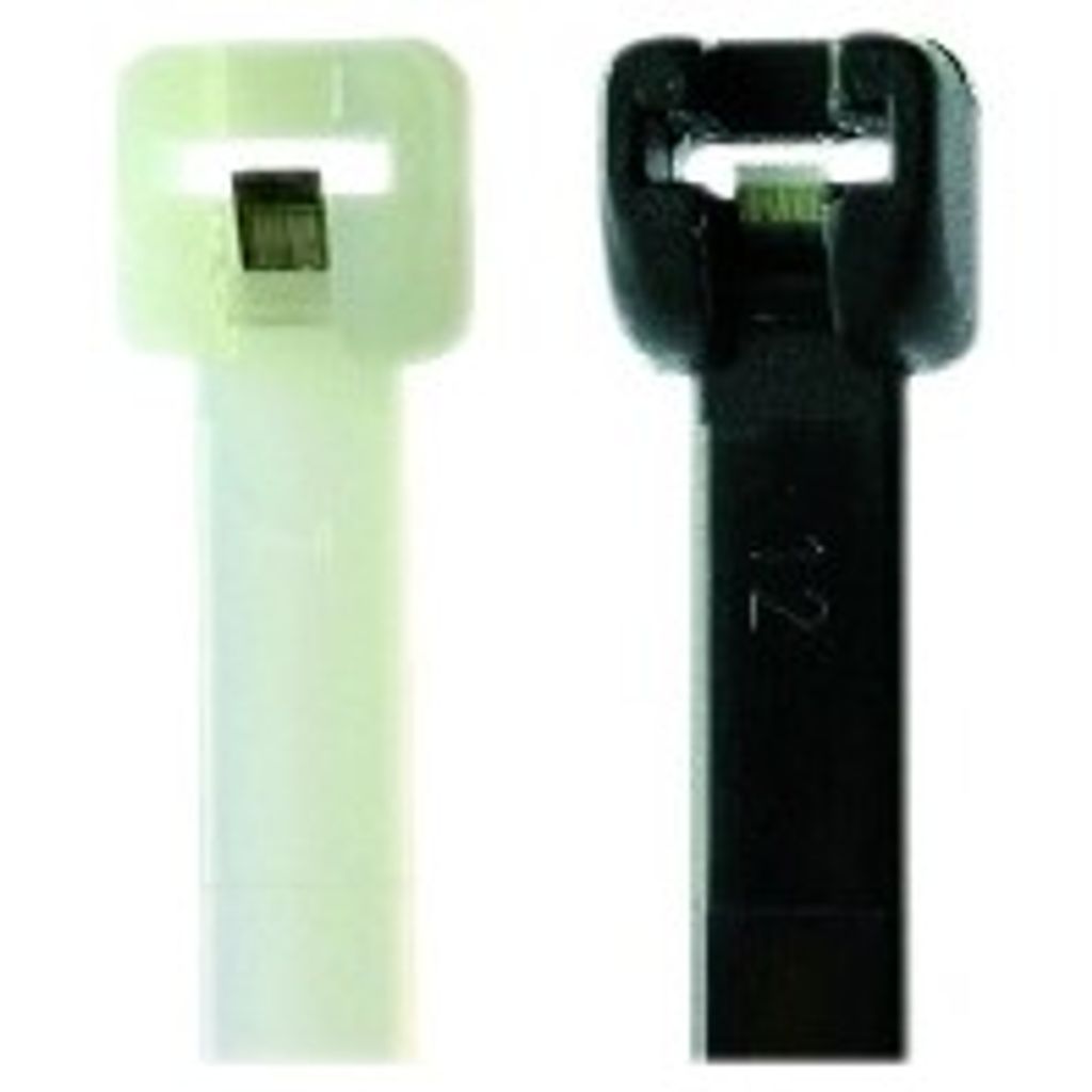 100 Stück Kabelbinder mit Stahlzunge schwarz PKB-S 4,5x360 (100 Stk.) 05100820