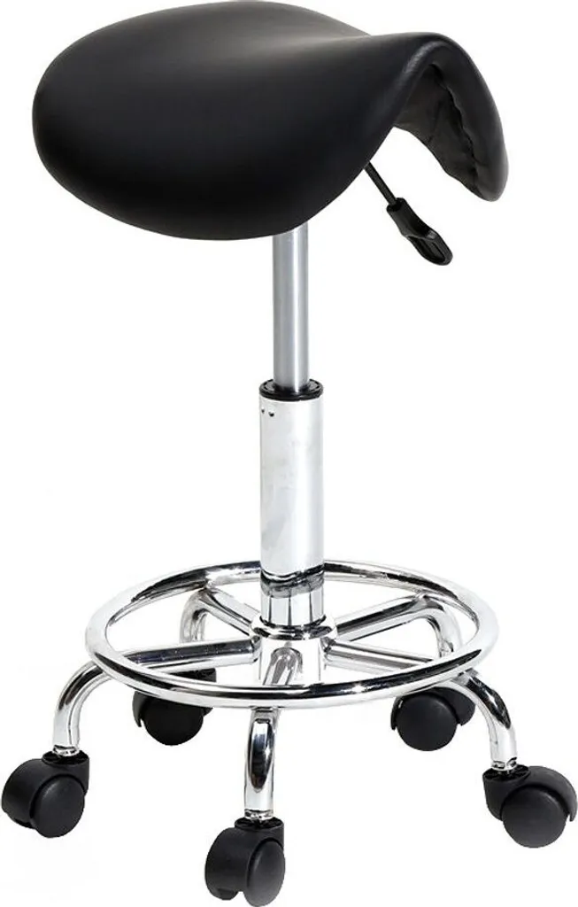 Tabouret de Travail pour Cabinet Médical ou Salon de Coiffure Ajustable