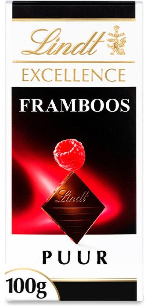 Lindt Excellence Framboise Intense Dark Chocolate 100g – Immagine del prodotto 