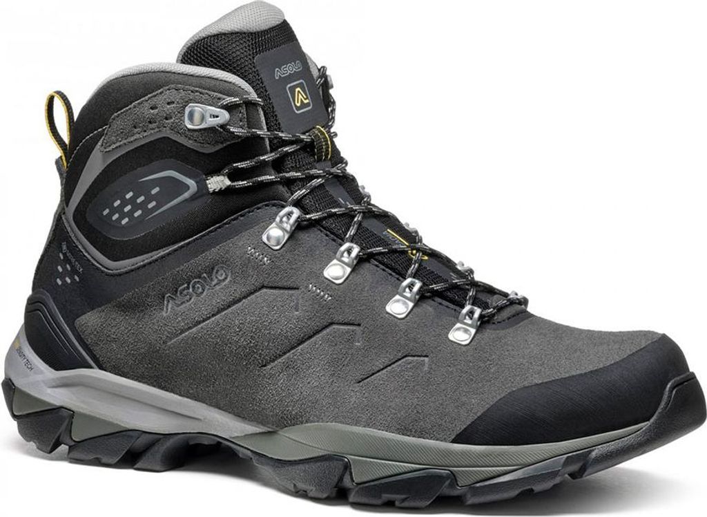 Asolo Acadia Mid Lth Goretex Wanderstiefel Grau EU 40 2/3 Herren Grau EU 40 2/3