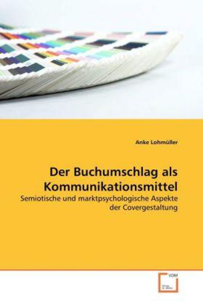 Lohmüller, A: Der Buchumschlag als Kommunikationsmittel